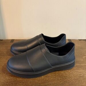 Gales Frontline Mens 10.5 Black Nursing Shoes Slip On PPE Waterproof Clogs